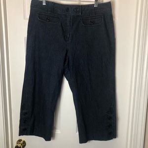Larry Levine Stretch Carpi Jeans  Size 16